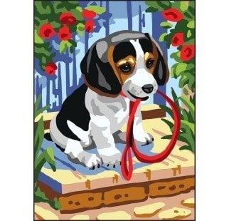 30x40 cm Collection D'art Baskılı Goblen 6309