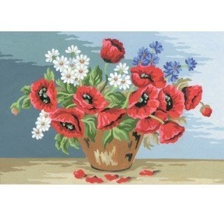 30x40 cm Collection D'art Baskılı Goblen 6116