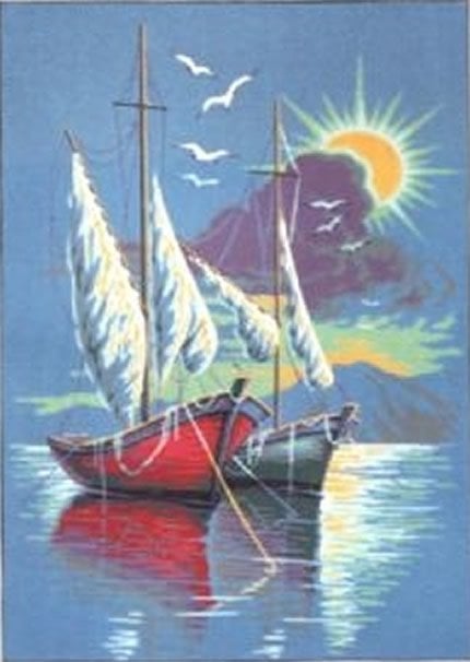 60x80 cm Diamant Baskılı Goblen C800