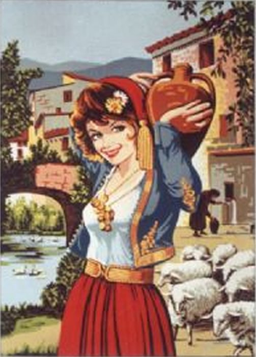 60x80 cm Diamant Baskılı Goblen C1833