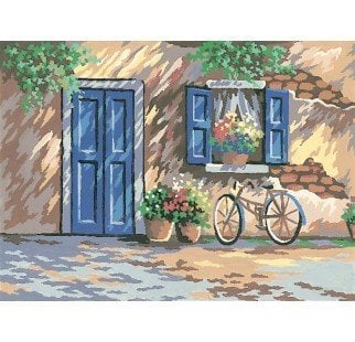 30x40 cm Collection D'art Baskılı Goblen 6151