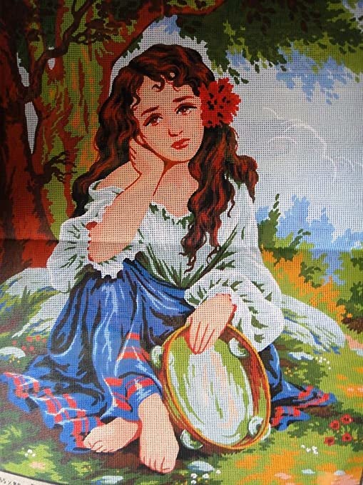 65x80 cm Diamant Baskılı Goblen C2010