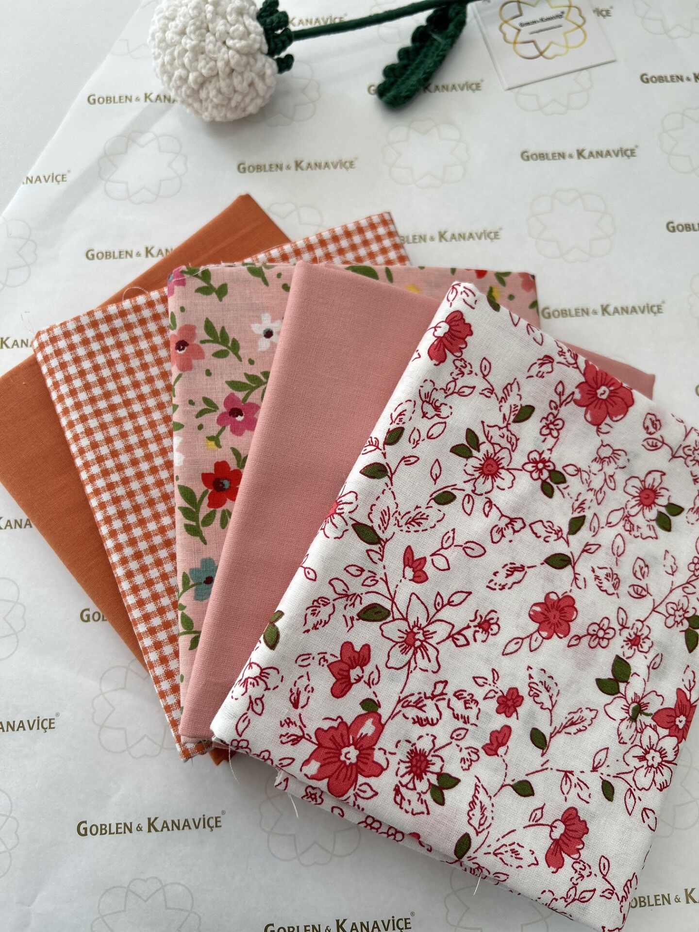 Pamuklu Kumaş Seti 3