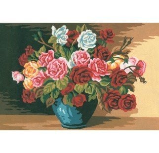 30x40 cm Collection D'art Baskılı Goblen 6117