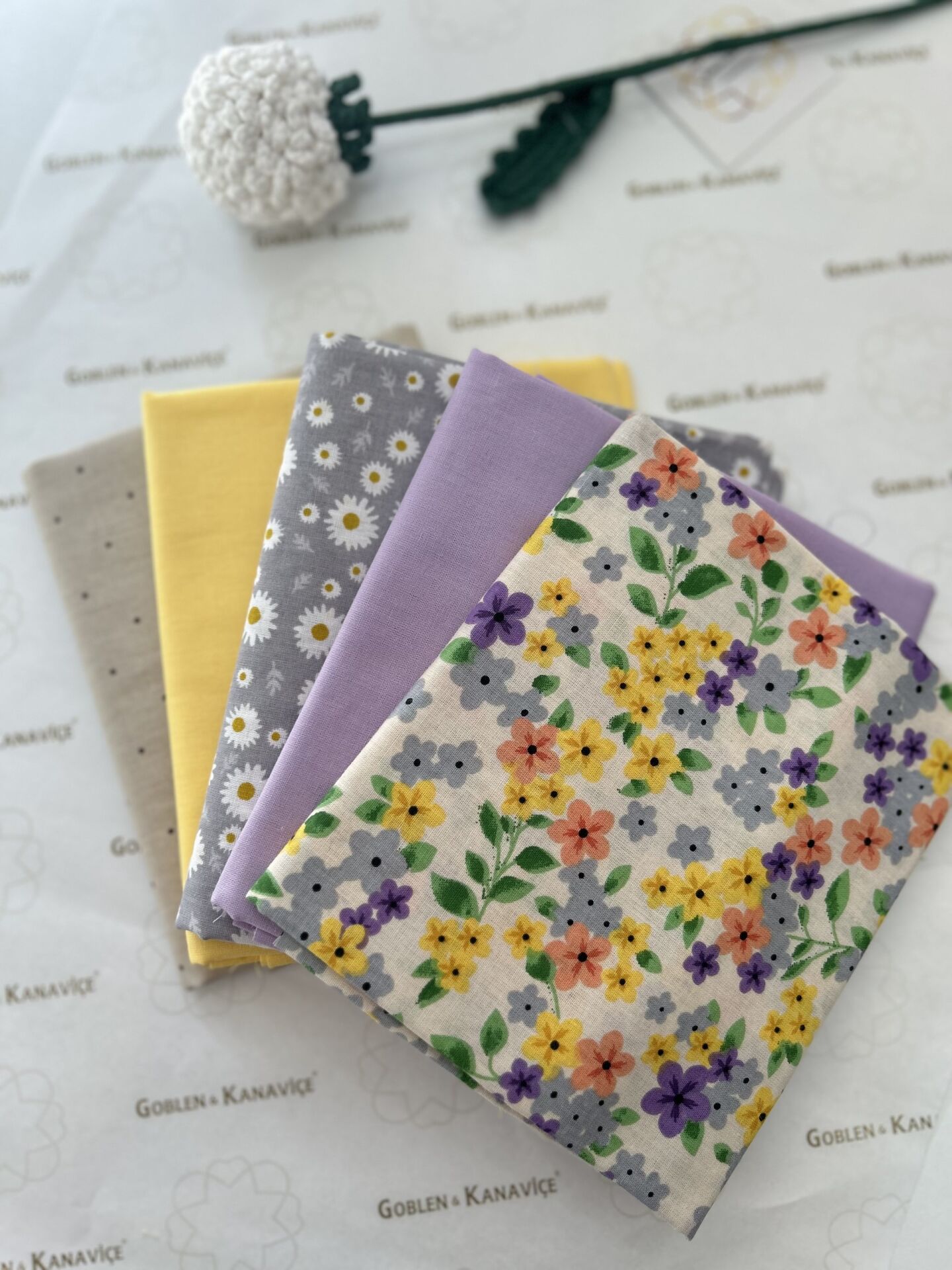 Pamuklu Kumaş Seti 5