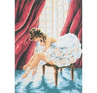 30x40 cm Collection D'art Baskılı Goblen 6035