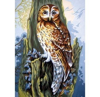 30x40 cm Collection D'art Baskılı Goblen 6252