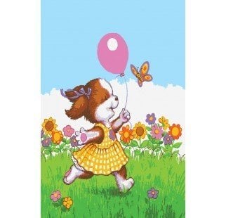 30x40 cm Collection D'art Baskılı Goblen 6275