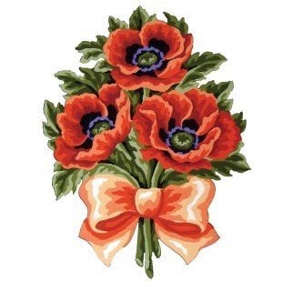 30x40 cm Collection D'art Baskılı Goblen 6242