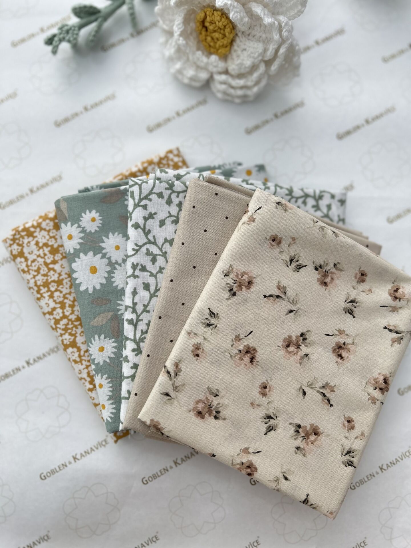 Pamuklu Kumaş Seti 14