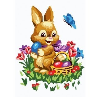 30x40 cm Collection D'art Baskılı Goblen 6301