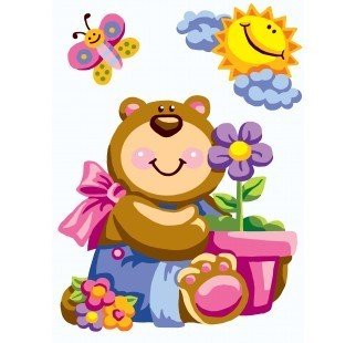 30x40 cm Collection D'art Baskılı Goblen 6304