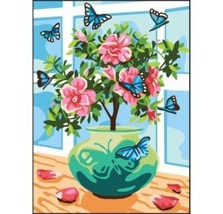 30x40 cm Collection D'art Baskılı Goblen 6318