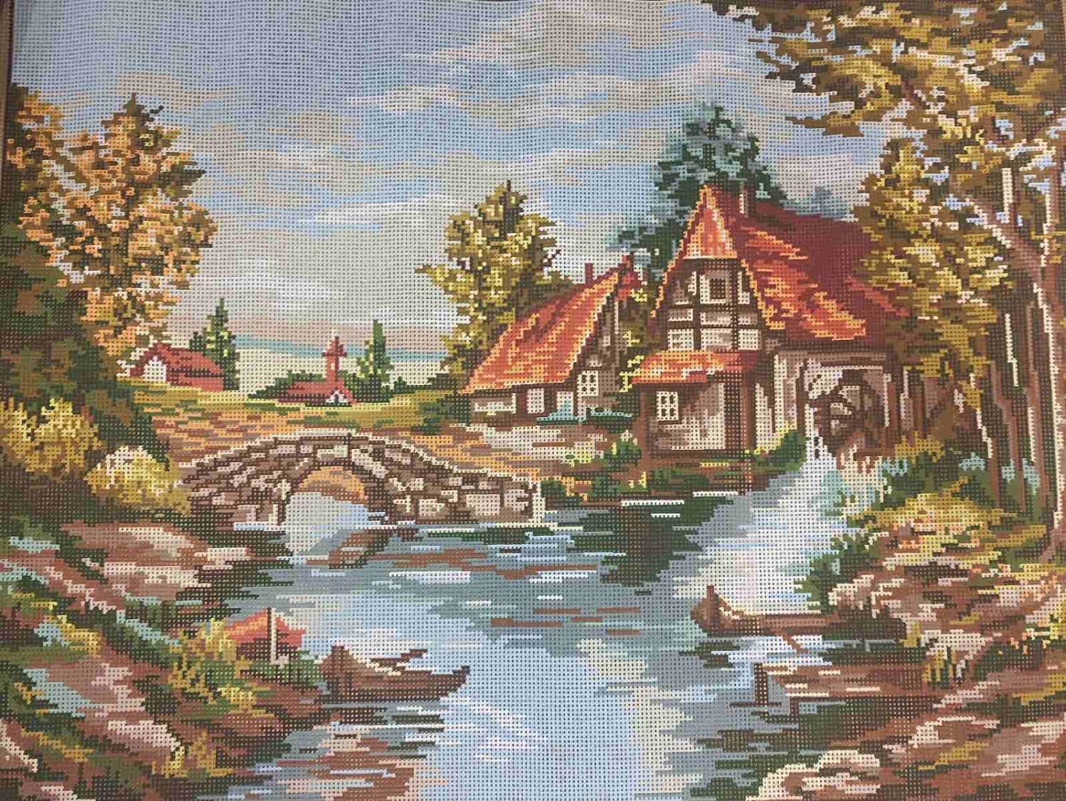 60x75 cm Gobelin Baskılı Goblen 10522