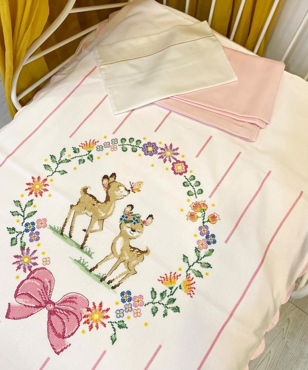 Bambili Bebek Nevresim Kanaviçe Malzeme Kiti