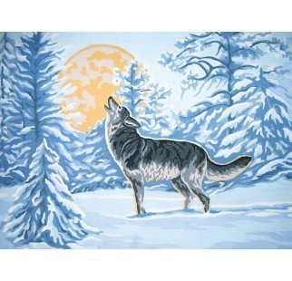 40x50 cm Collection D'art Baskılı Goblen 10394