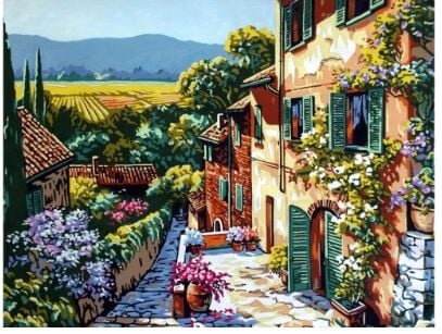 50x60 cm Gobelin Baskılı Goblen 14856