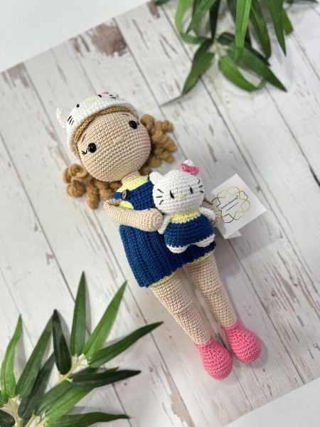 Amigurumi Hello Kitty Kiyomi Bebek