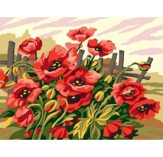 40x50 cm Collection D'art Baskılı Goblen 10487