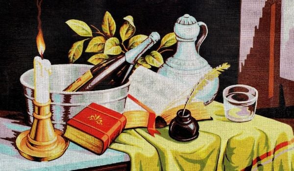 60x85 cm Diamant Baskılı Goblen C903