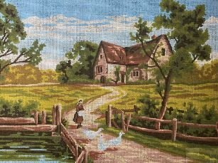 40x50 cm Gobelin Baskılı Goblen 40143