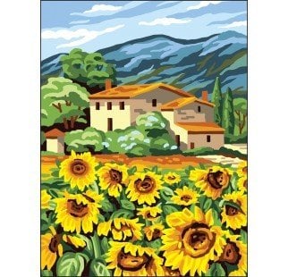 40x50 cm Collection D'art Baskılı Goblen 10506