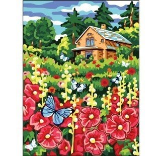 40x50 cm Collection D'art Baskılı Goblen 10509