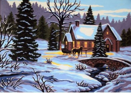 40x50 cm Gobelin Baskılı Goblen 40141