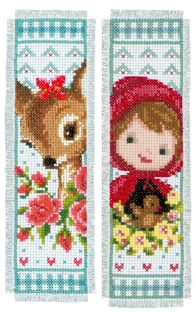 Vervaco Kanaviçe 2'li Kitap Ayraç Malzeme Kiti Pn-0150895