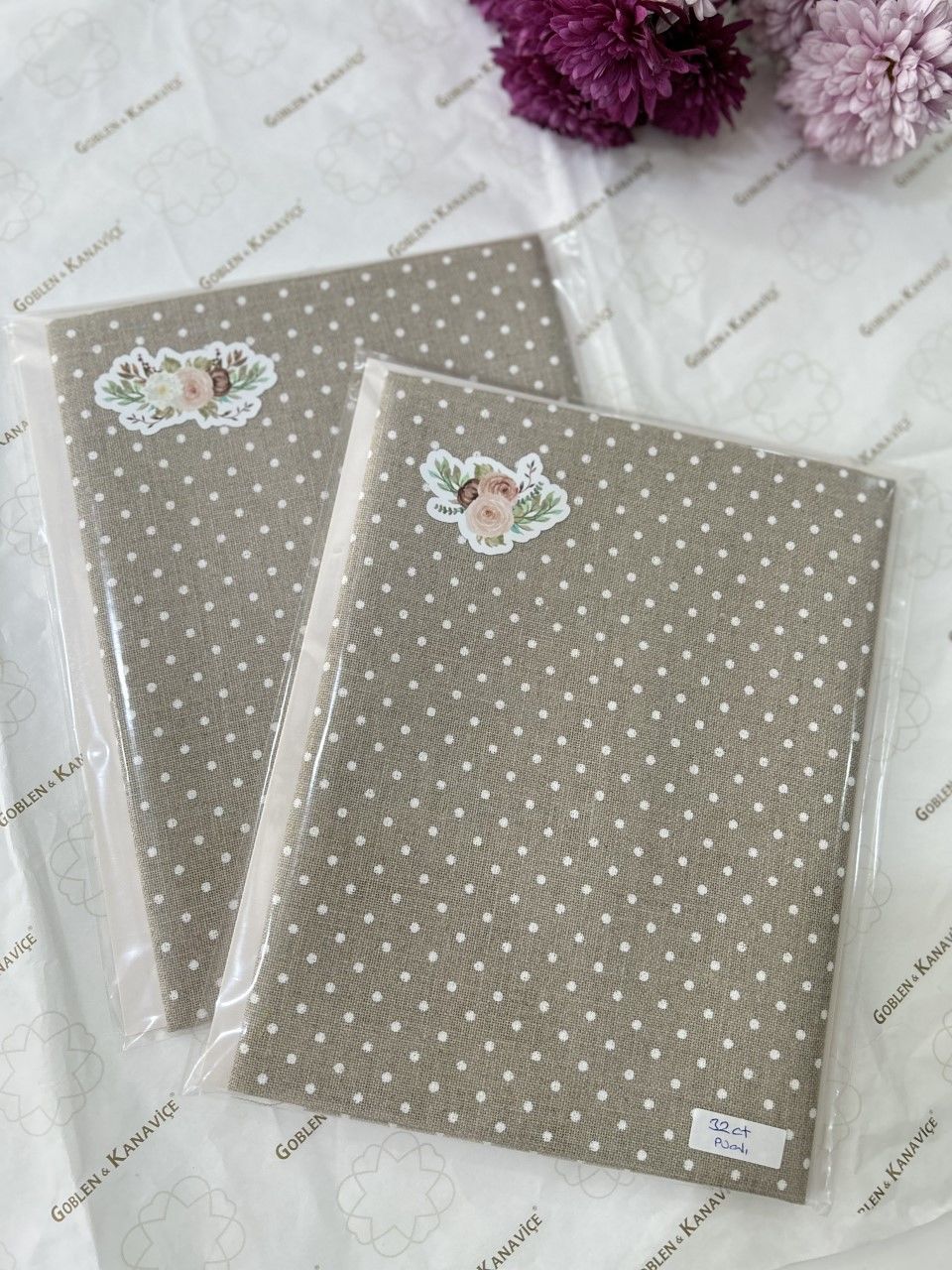 Zweigart 32 ct 50x70 cm Belfast Puanlı Toprak
