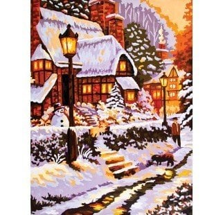 40x50 cm Collection D'art Baskılı Goblen 10418