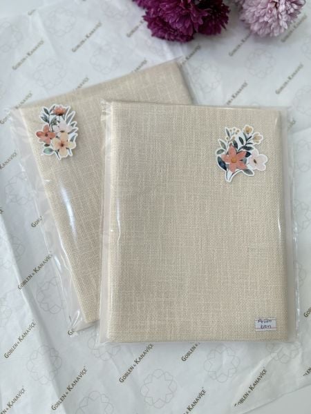 Zweigart 19 ct 50x70 cm Ariosa Krem