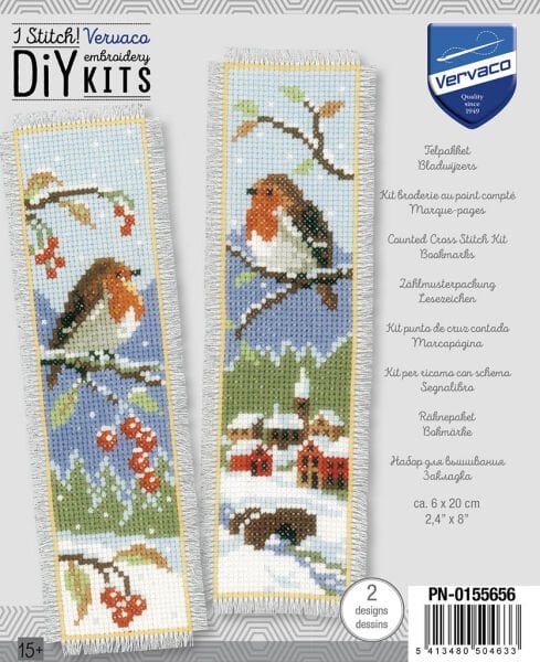Vervaco Kanaviçe 2'li Kitap Ayraç Malzeme Kiti Pn-0155656