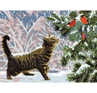 40x50 cm Collection D'art Baskılı Goblen 10513