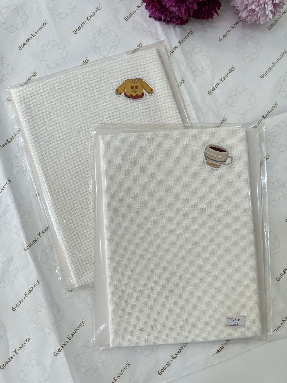 Zweigart Kreuzstich-Stoff Bellana 20 Count - Premium Handarbeitsstoff 70x100cm