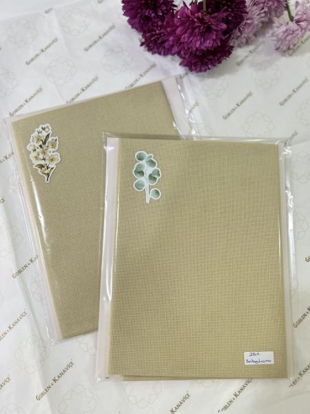 Zweigart 28ct ブリトニー ( ルガナ ) ホワイト : Zweigart 28-Ct. Brittney Lugana-18 X 27 inch