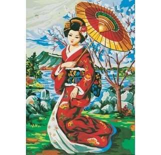 60x80 cm Collection D'art Baskılı Goblen 12239