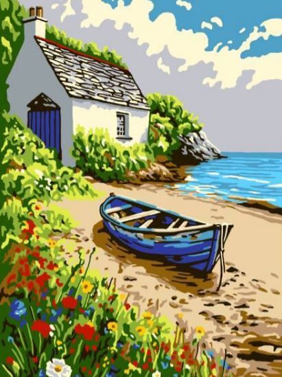 45x60 cm Gobelin Baskılı Goblen 14891