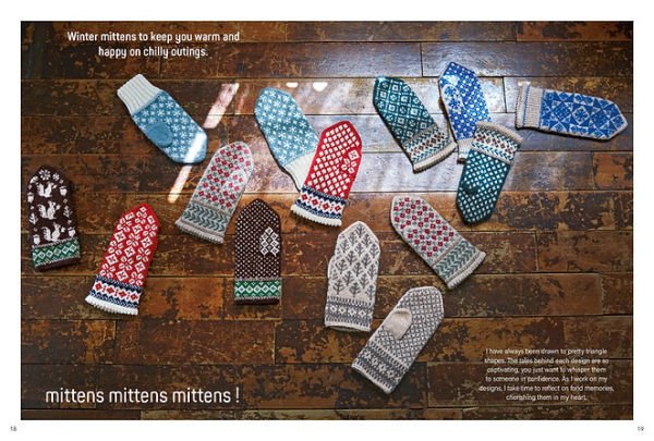 Knit Latvian Mittens